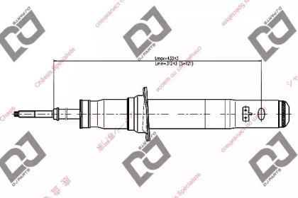 Амортизатор DJ PARTS DS1159GT